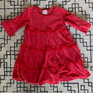 Hanna Andersson tiered dress- size 100.